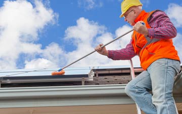 Hyde Chase soft wash roof cleaning